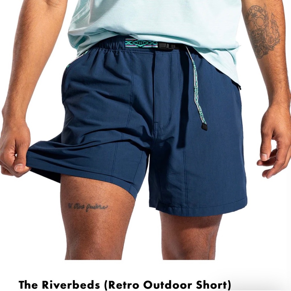 CHUBBIES retro outdoor shorts NWT